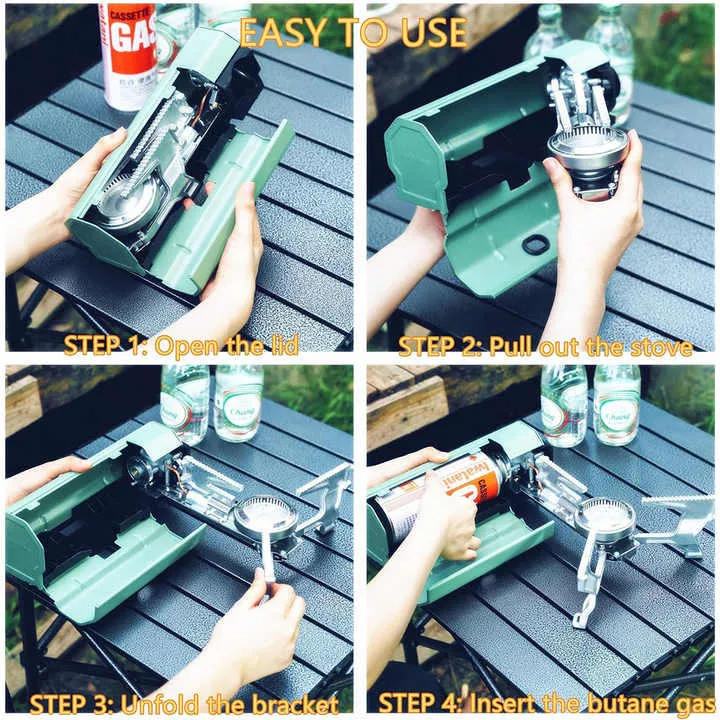 مواقد غاز صغيرة محمولة قابلة للطي - Manufacturer Portable Folding Mini Gas