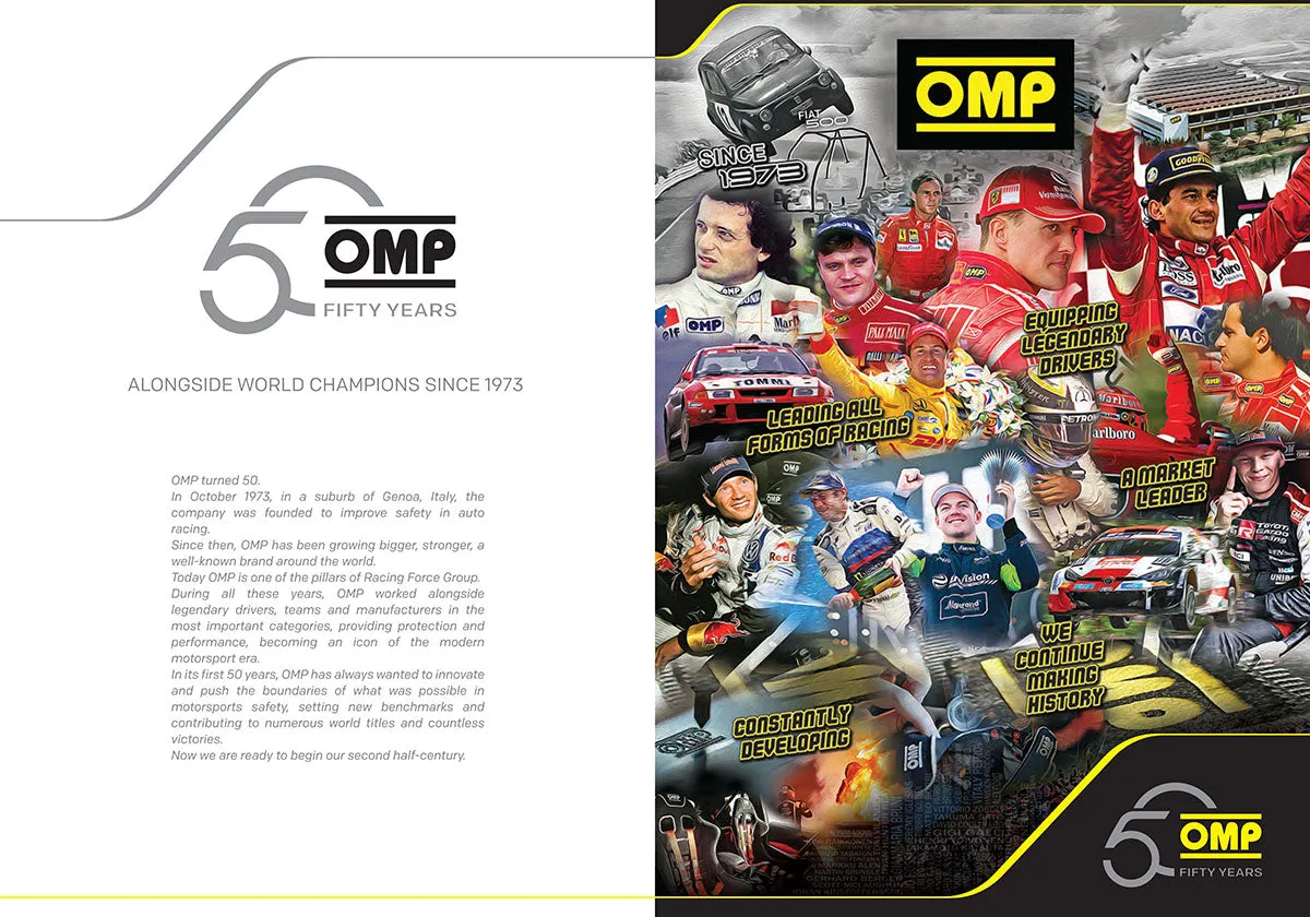 2025 OMP KS-2X ART Kids Karting Suit Child Junior Cadet FIA 8877-2022 Approved