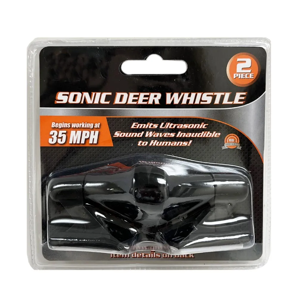 4 Ultrasonic Car Deer Warning Whistles 2 Packs Auto Safety Alert Device Safety !