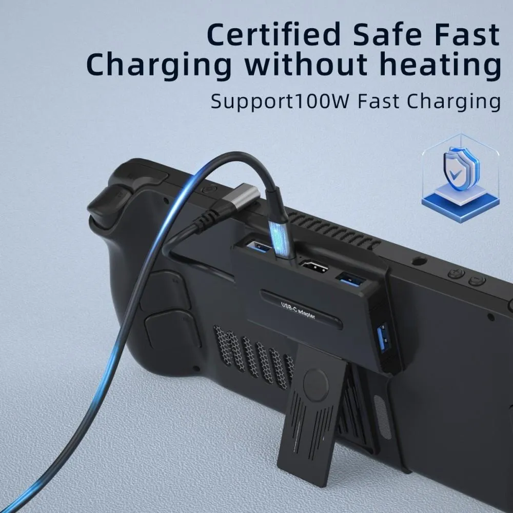 5-in-1 Docking Station for Steam Deck - 4k / 60hz Support