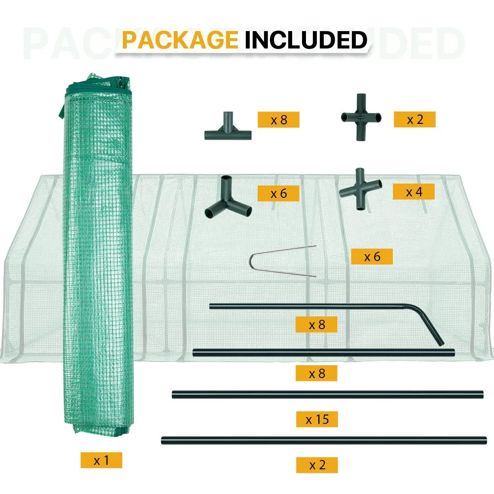 96"x36"x36" Mini Garden Portable Greenhouse