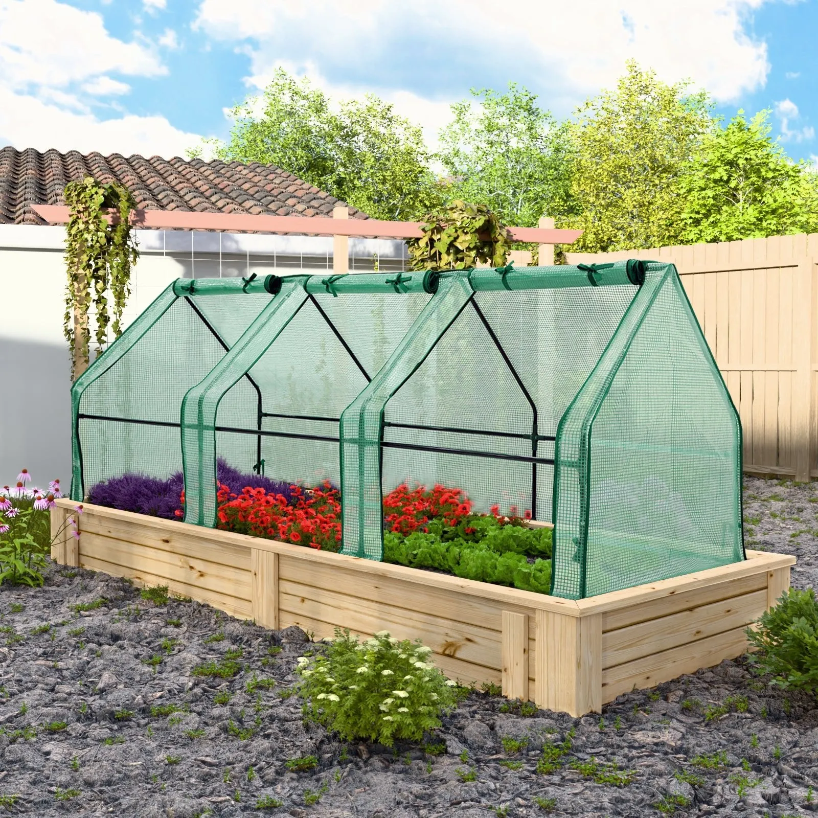 96"x36"x36" Mini Garden Portable Greenhouse