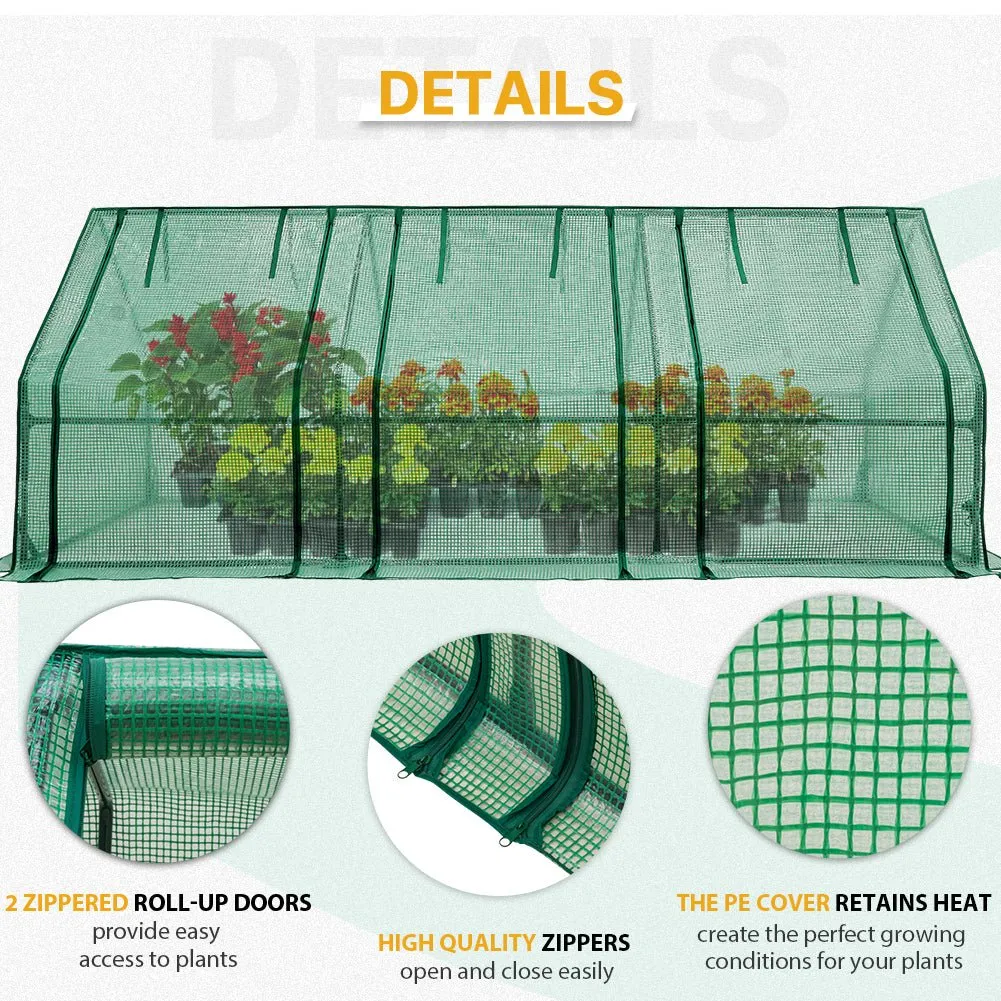 96"x36"x36" Mini Garden Portable Greenhouse