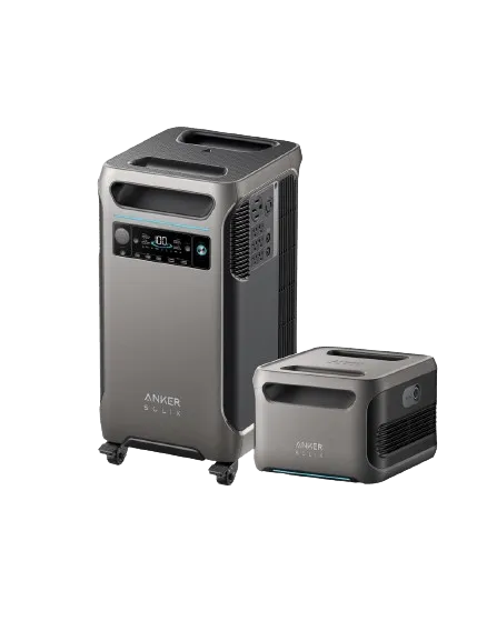 Anker SOLIX F3800   Anker SOLIX BP3800 Expansion Battery (7680Wh | 6000W)