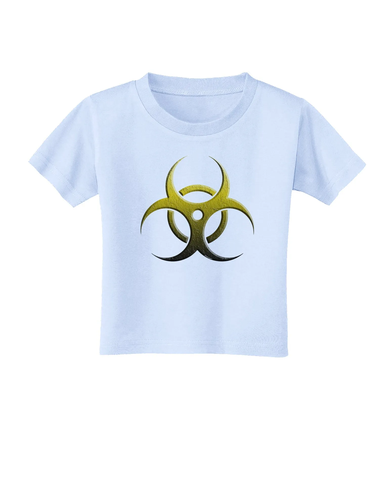 Biohazard Symbol Yellow Stone Apocalypse Toddler T-Shirt