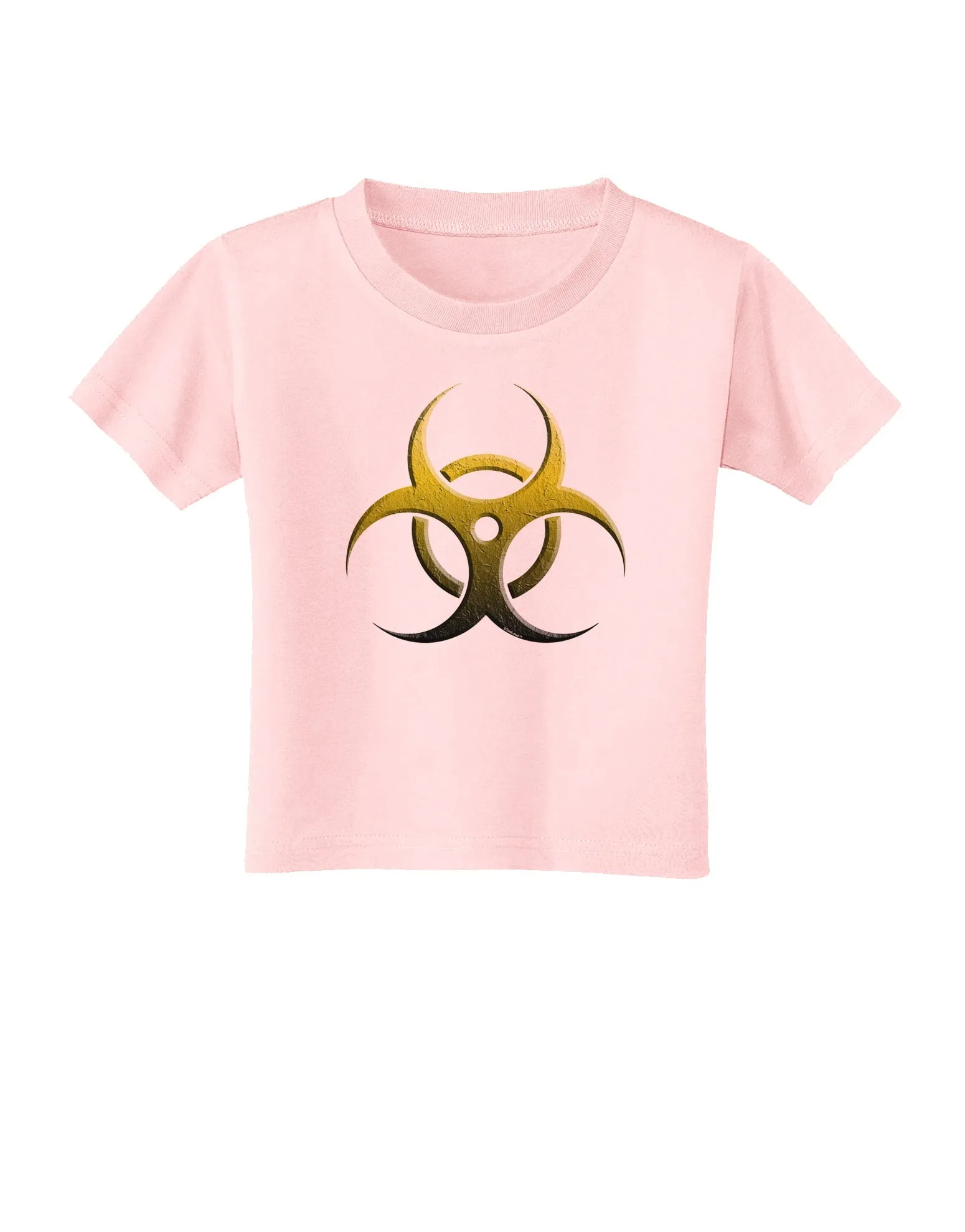 Biohazard Symbol Yellow Stone Apocalypse Toddler T-Shirt