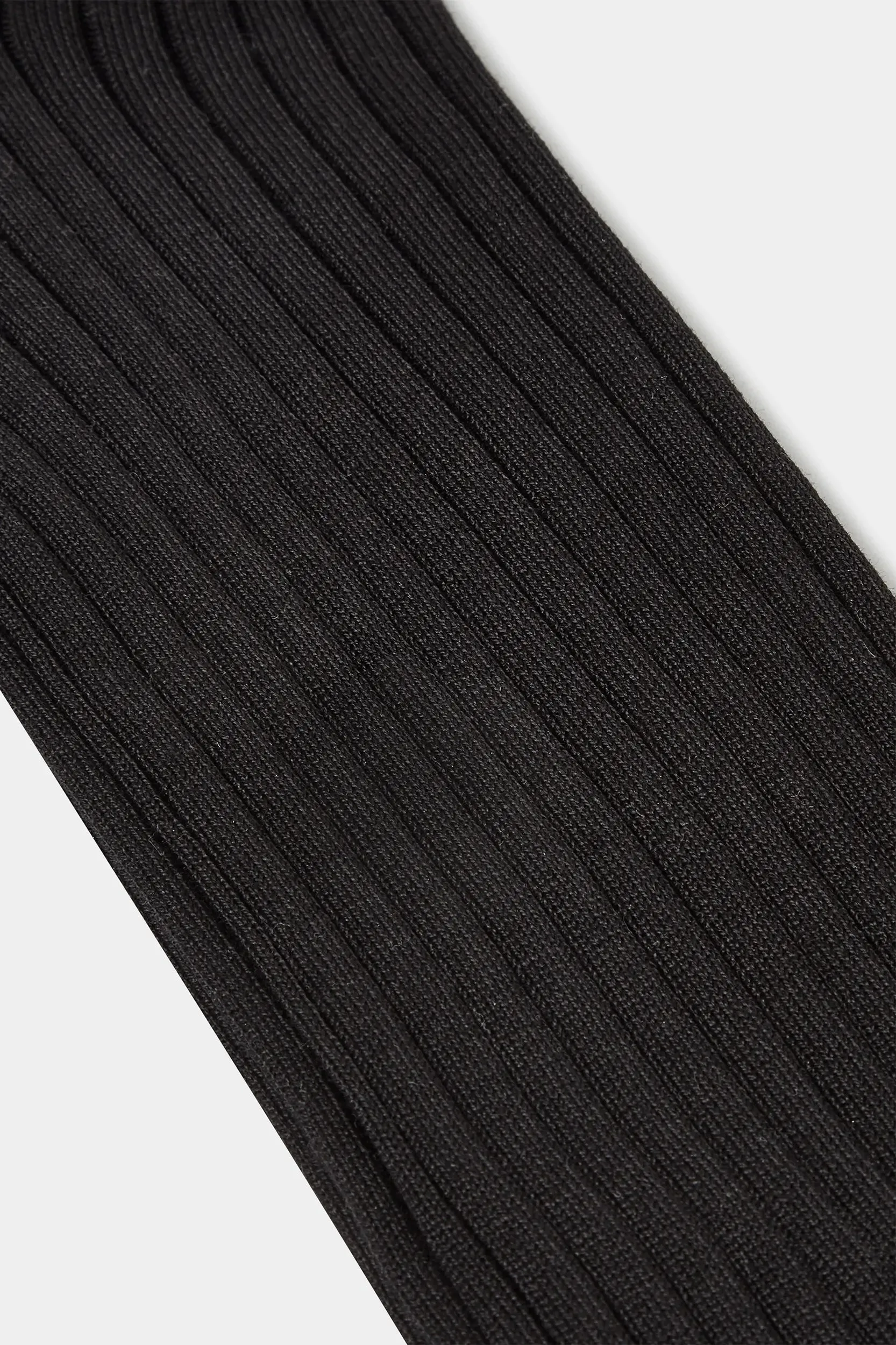 Black long socks - Made in Italy