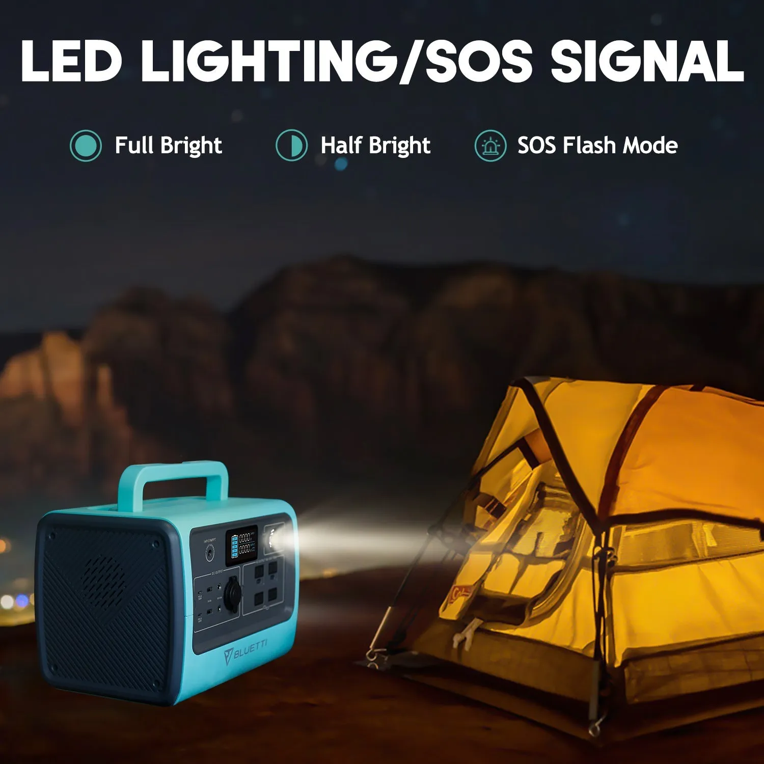BLUETTI EB70 Portable Power Station | 700W 716Wh