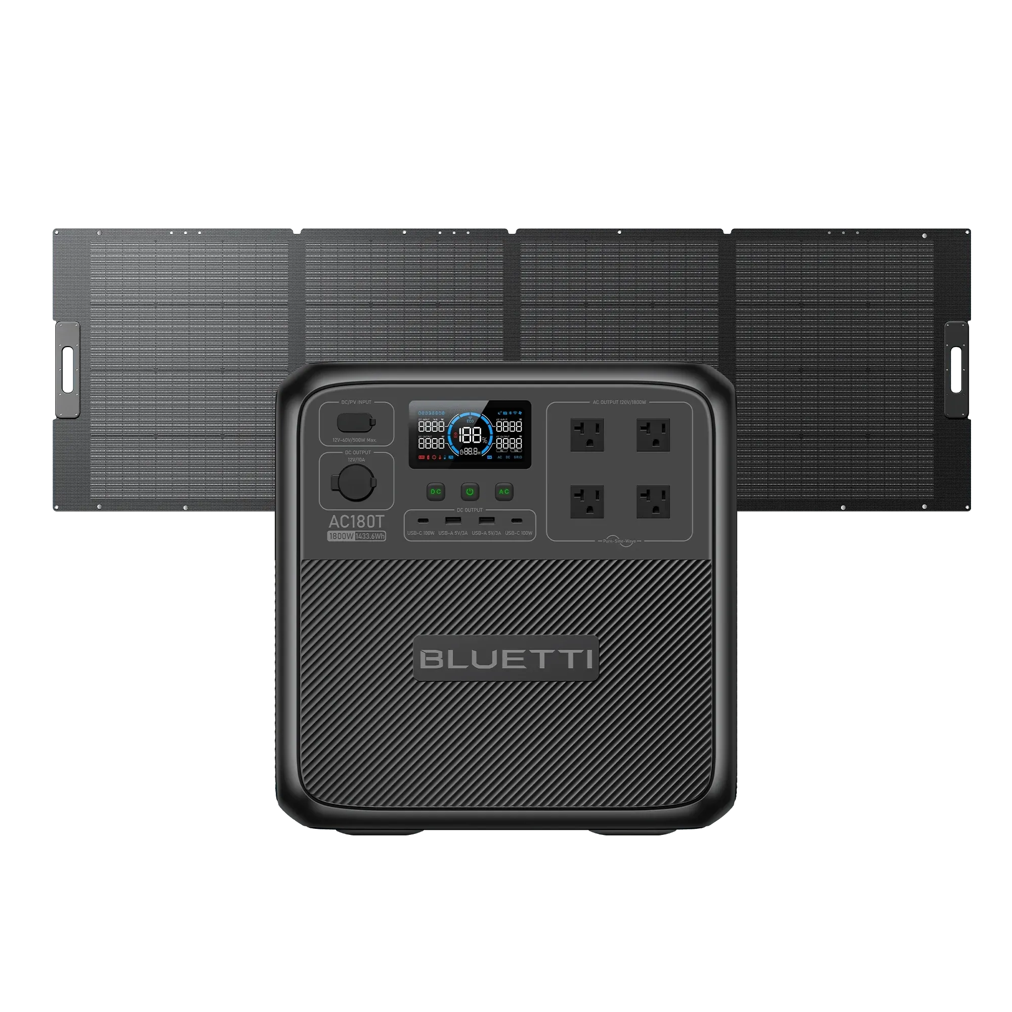 BLUETTI Pioneer MD (AC180T) Portable Power Station | 1,800W,1433Wh