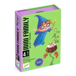 Djeco Card Games- Mini family
