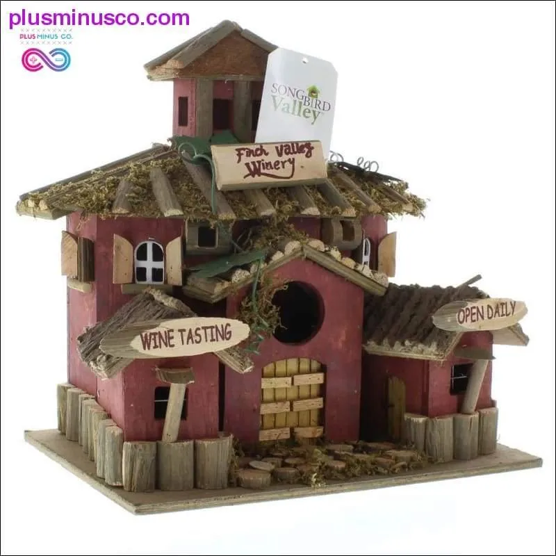 Finch Valley Winery Birdhouse ll PlusMinusco.com