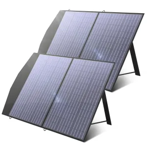 Foldable Solar Panel 100/200W Portable Charger For Outdoor Emergencies