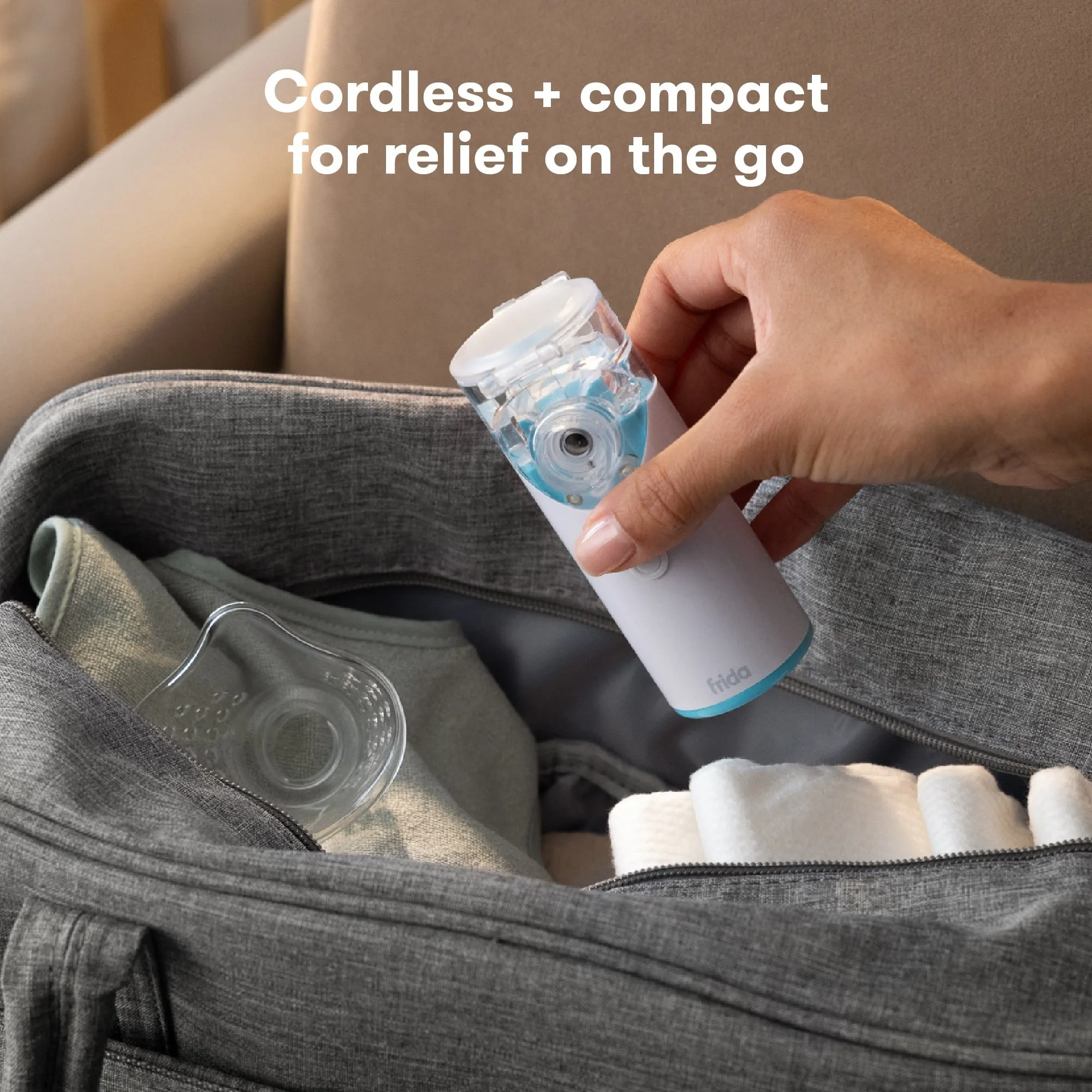 Frida Ultra-Quiet Portable Nebulizer