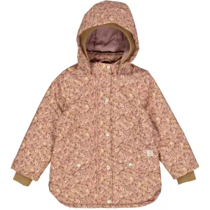 Jacket Elda Tech - snow flowers
