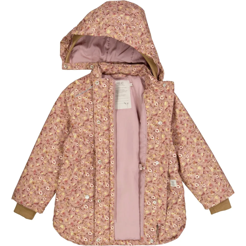 Jacket Elda Tech - snow flowers