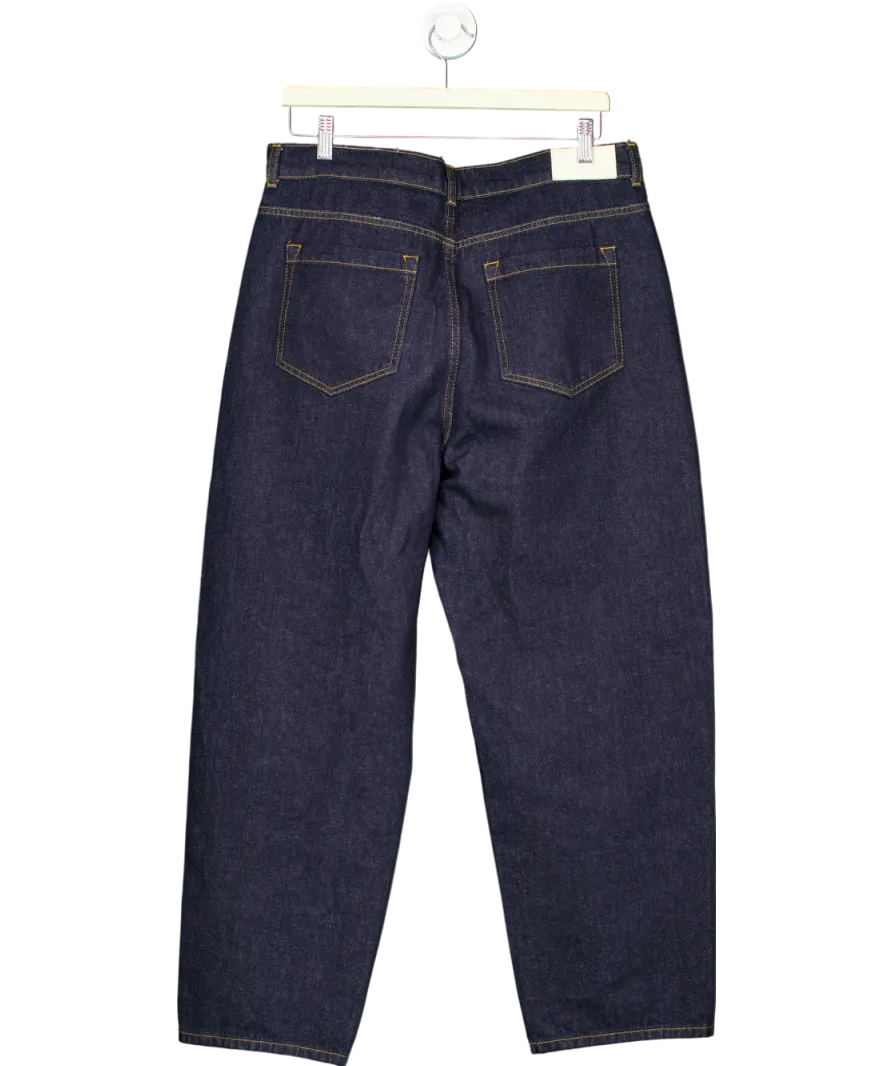 Whistles Blue Barrel Leg Jeans W32