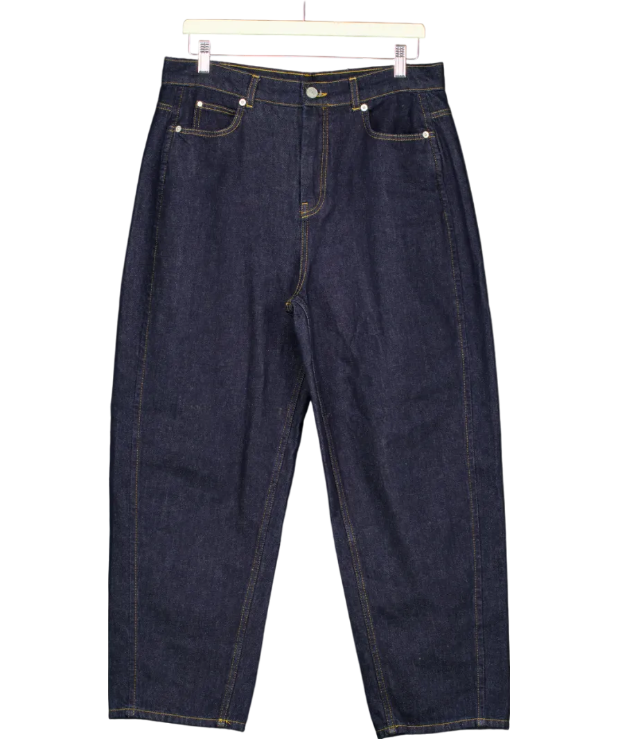 Whistles Blue Barrel Leg Jeans W32