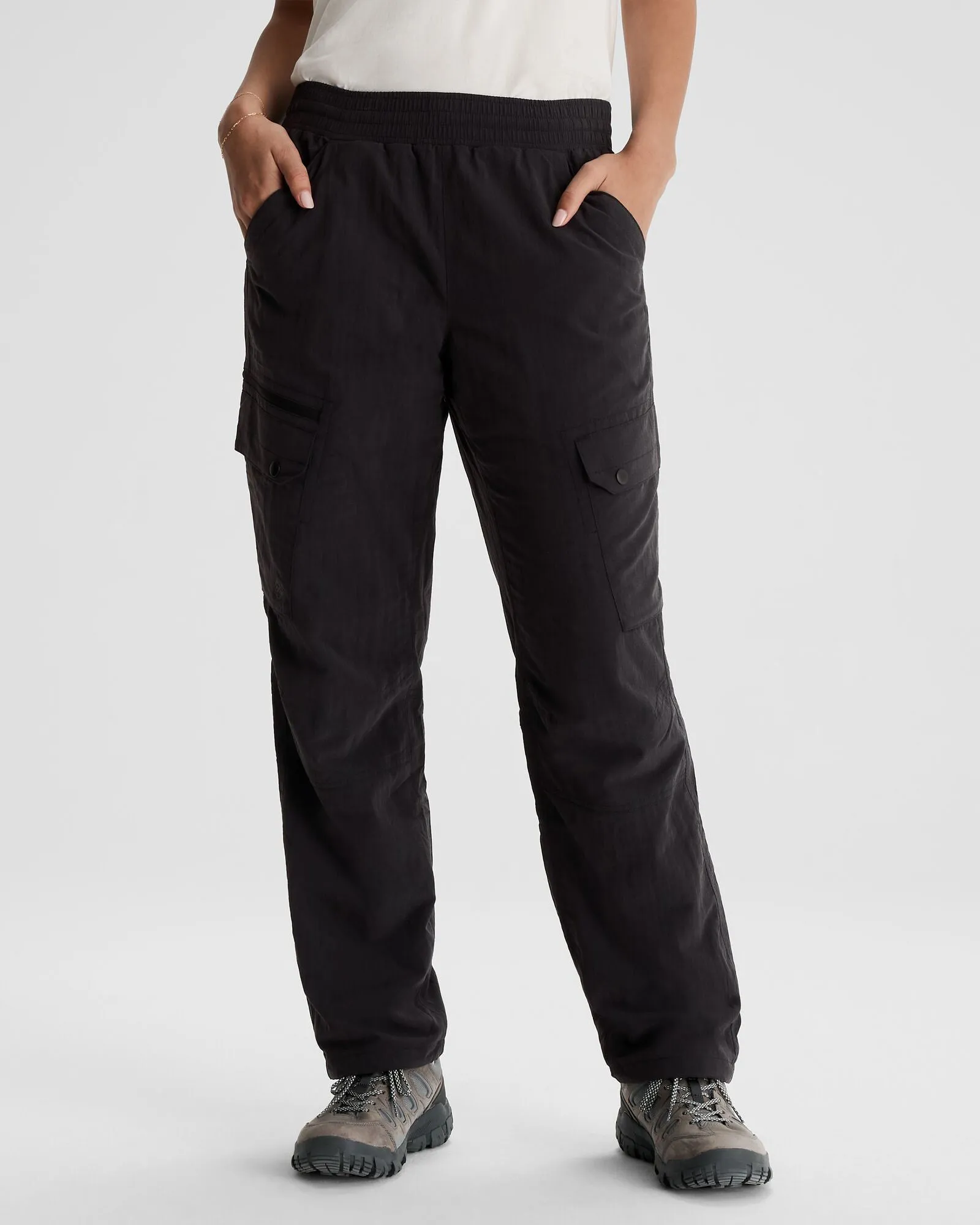Women's EVRY-Day Lined Cargo Pants  - Black